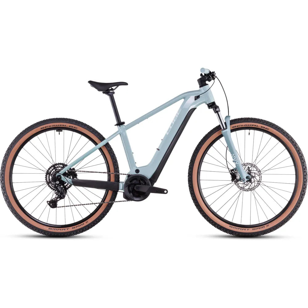 2025 Cube Reaction Hybrid Performance 500 Electric Mountain Bike in Blue