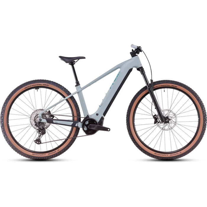 2025 Cube Reaction Hybrid Race 800 Electric Mountain Bike in Blue