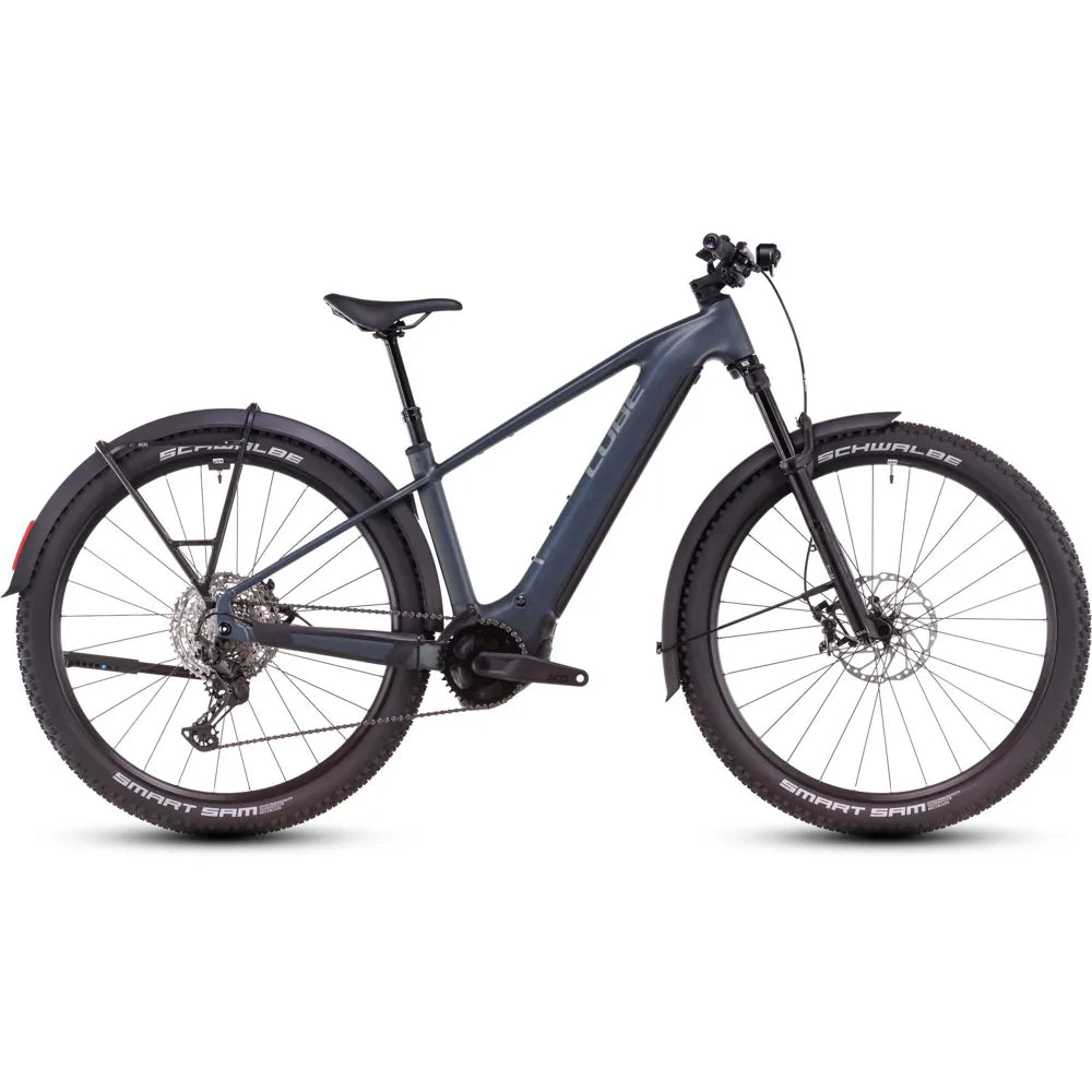2025 Cube Reaction Hybrid Slx Allroad 800 Electric Mountain Bike in Grey