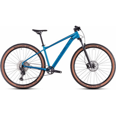2025 Cube Reaction Pro Hardtail Mountain Bike in Blue