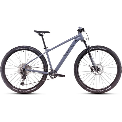 2025 Cube Reaction Pro Hardtail Mountain Bike in Grey