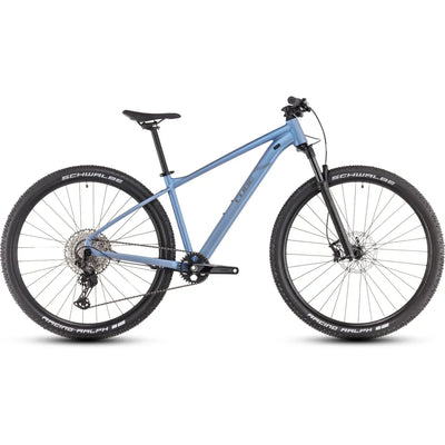 2025 Cube Reaction Slx Hardtail Mountain Bike in Blue