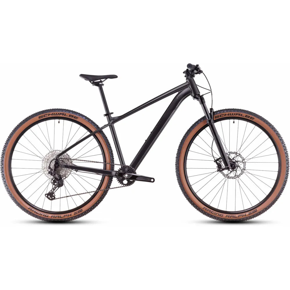 2025 Cube Reaction Slx Hardtail Mountain Bike in Grey
