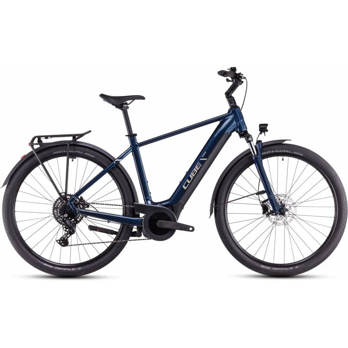2025 Cube Touring Hybrid One 625 Electric Bike in Blue
