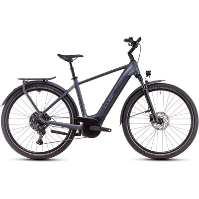 2025 Cube Touring Hybrid Pro 625 Electric Bike in Grey
