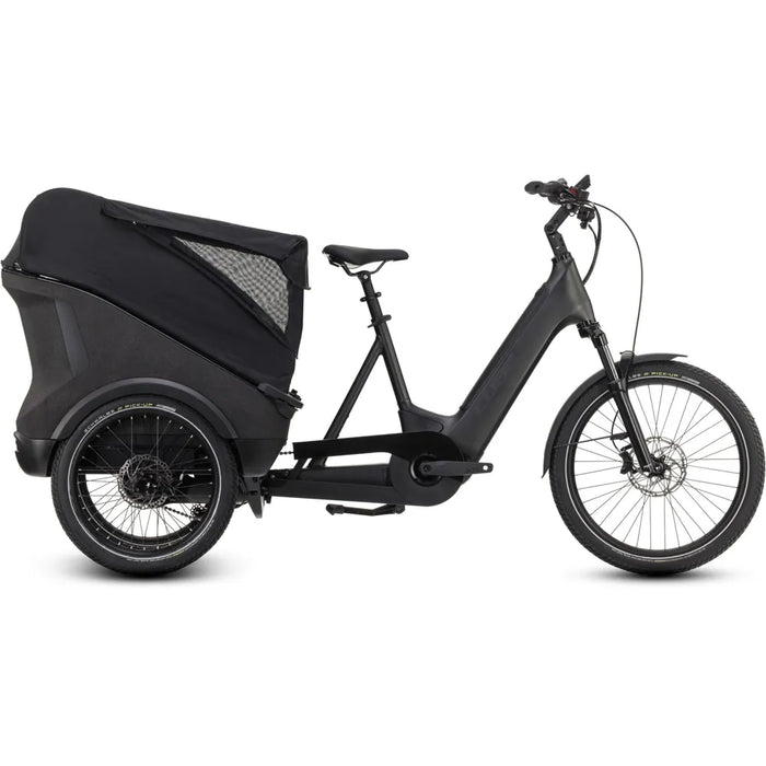 2025 Cube Trike Cargo Hybrid 1500 Electric Bike in Grey
