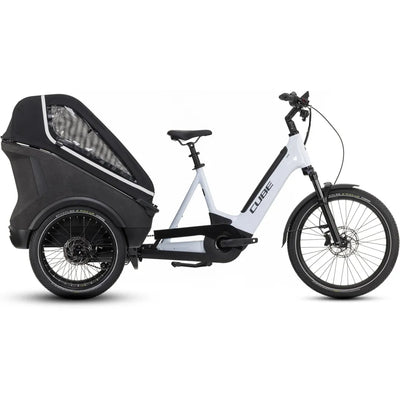 2025 Cube Trike Family Hybrid 1500 Electric Bike in White