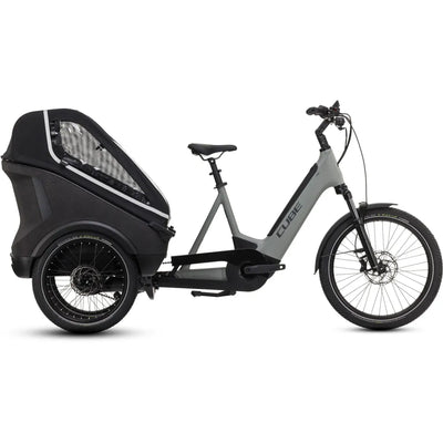 2025 Cube Trike Family Hybrid 1500 Electric Bike in Grey