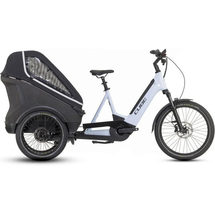 2025 Cube Trike Family Hybrid 750 Electric Bike in White