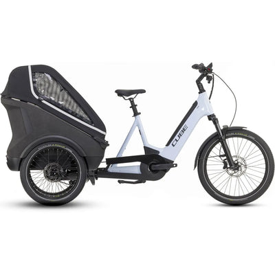 2025 Cube Trike Family Hybrid 750 Electric Bike in White