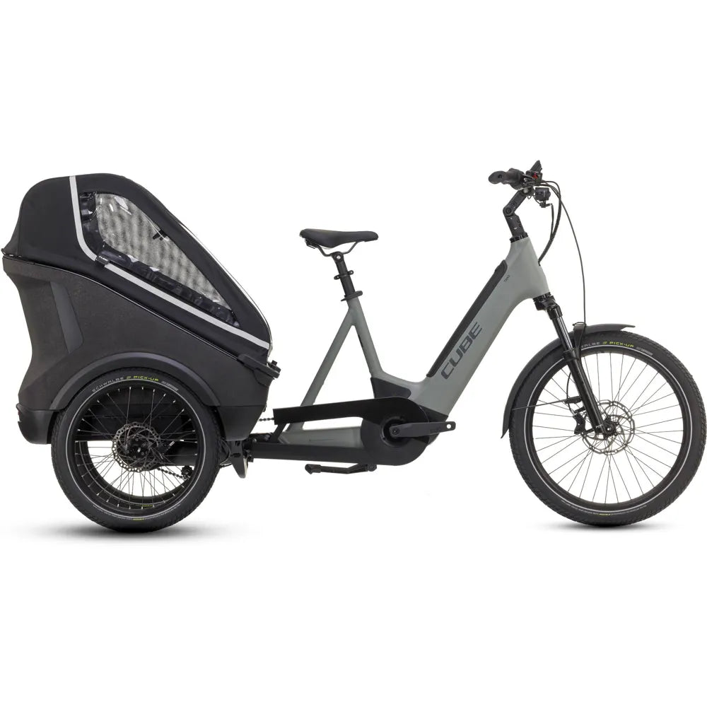 2025 Cube Trike Family Hybrid 750 Electric Bike in Grey