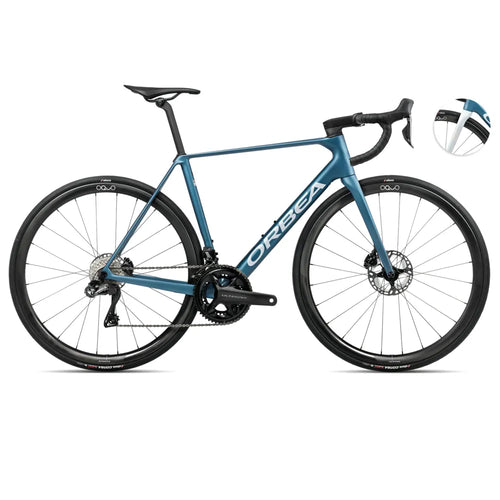 2025 Orbea Orca M20Iteam Carbon Road Bike In Blue And Silver