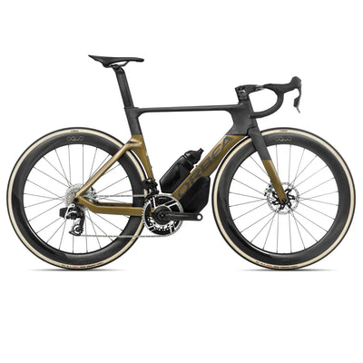 2025 Orbea Orca Aero M11Eltd Carbon Road Bike In Olive And Carbon
