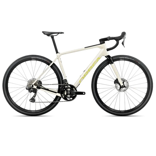 2025 Orbea Terra M20Team Carbon Road Bike In White And Lime