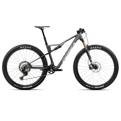 2025 Orbea Oiz M10 Carbon Full Suspension Mountain Bike In Diamond Carbon View