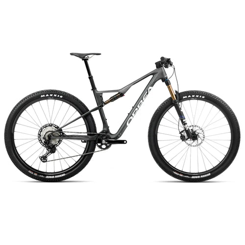 2025 Orbea Oiz M10 Carbon Full Suspension Mountain Bike In Diamond Carbon View