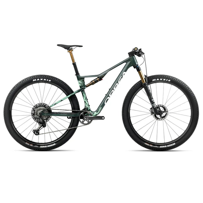 2025 Orbea Oiz M-Team Factory Carbon Full Suspension Mountain Bike In Green