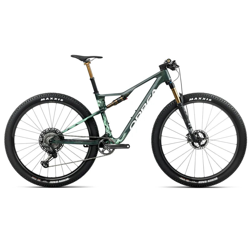 2025 Orbea Oiz M-Team Factory Carbon Full Suspension Mountain Bike In Green