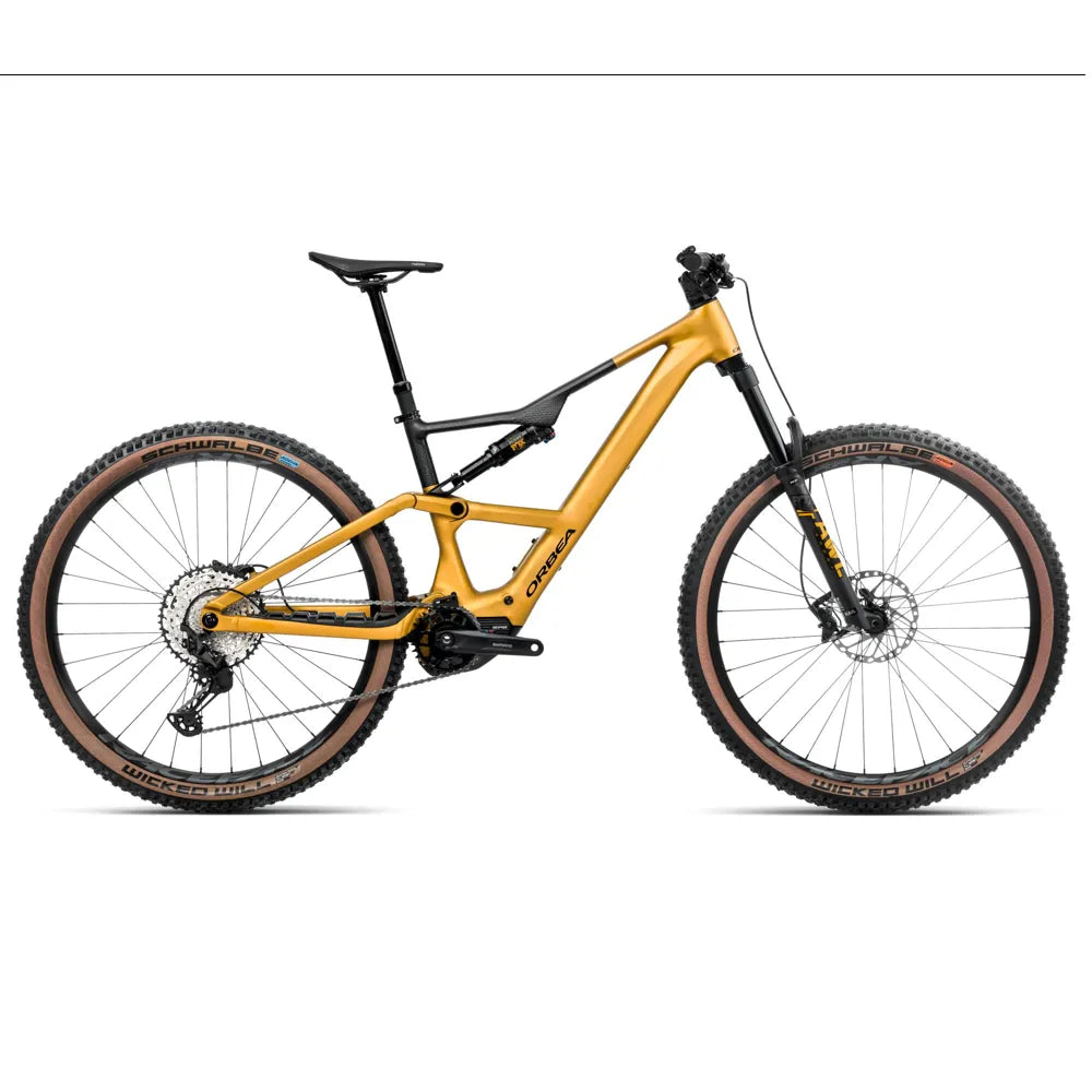 2025 Orbea Rise Sl H20 Electric Mountain Bike In Yellow And Black