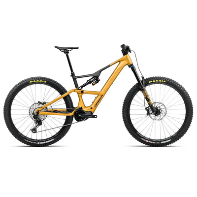 2025 Orbea Rise Lt H10 Electric Mountain Bike In Yellow And Black