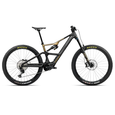 2025 Orbea Rise Lt H10 Electric Mountain Bike In Black And Green