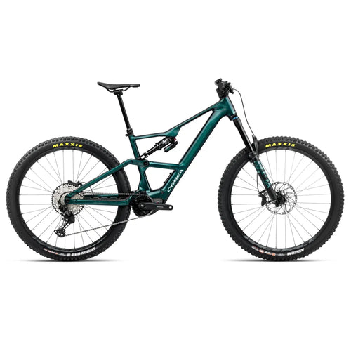 2025 Orbea Rise Lt H10 Electric Mountain Bike In Green