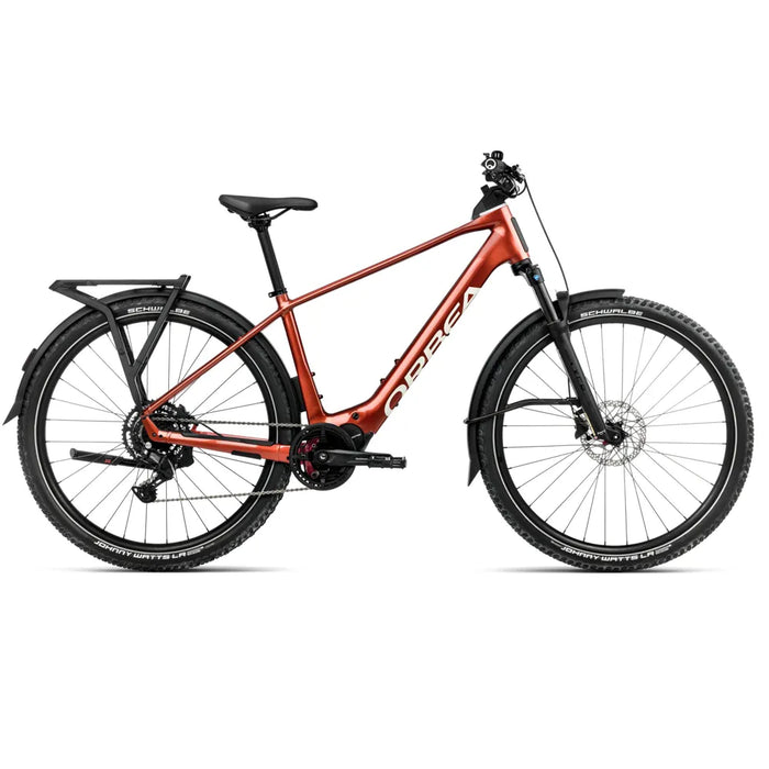 2025 Orbea Kemen Adv 30 Electric Bike In Red And White