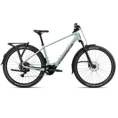 2025 Orbea Kemen Adv 30 Electric Bike In Blue And Brugundy