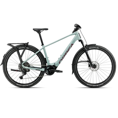 2025 Orbea Kemen Adv 20 Electric Bike In Blue And Brugundy