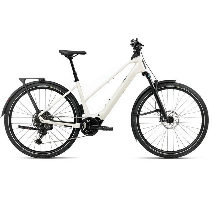 2025 Orbea Kemen Tour 10 Mid Electric Bike In White