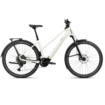 2025 Orbea Kemen Tour 10 Mid Electric Bike In White