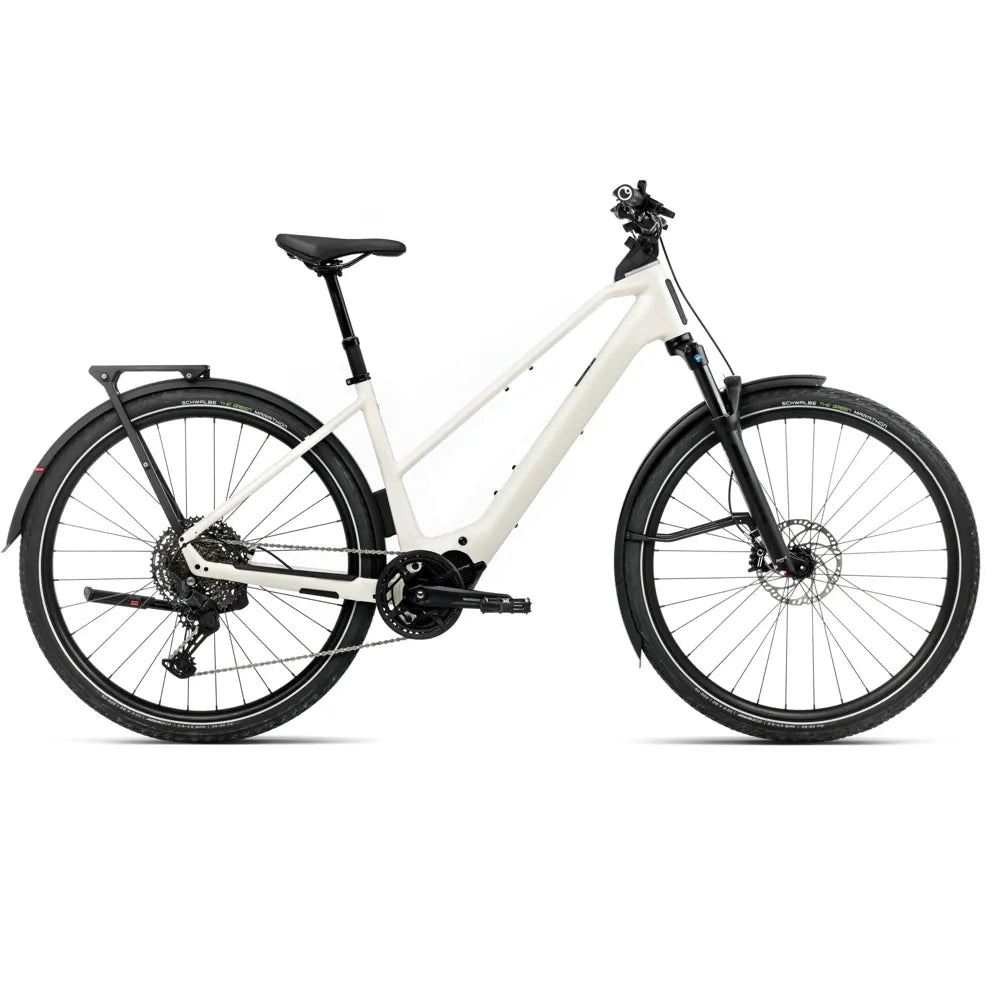 2025 Orbea Kemen Tour 10 Mid Electric Bike In White
