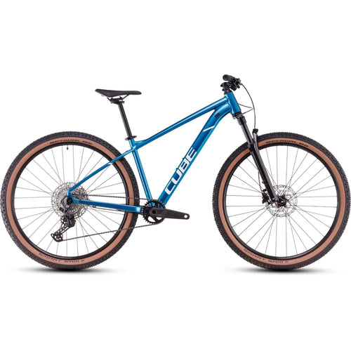 2025 Cube Attention Pro Hardtail Mountain Bike in Blue