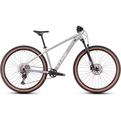 2025 Cube Attention Pro Hardtail Mountain Bike in Grey