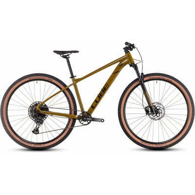 2025 Cube Attention Slx Hardtail Mountain Bike in Brown