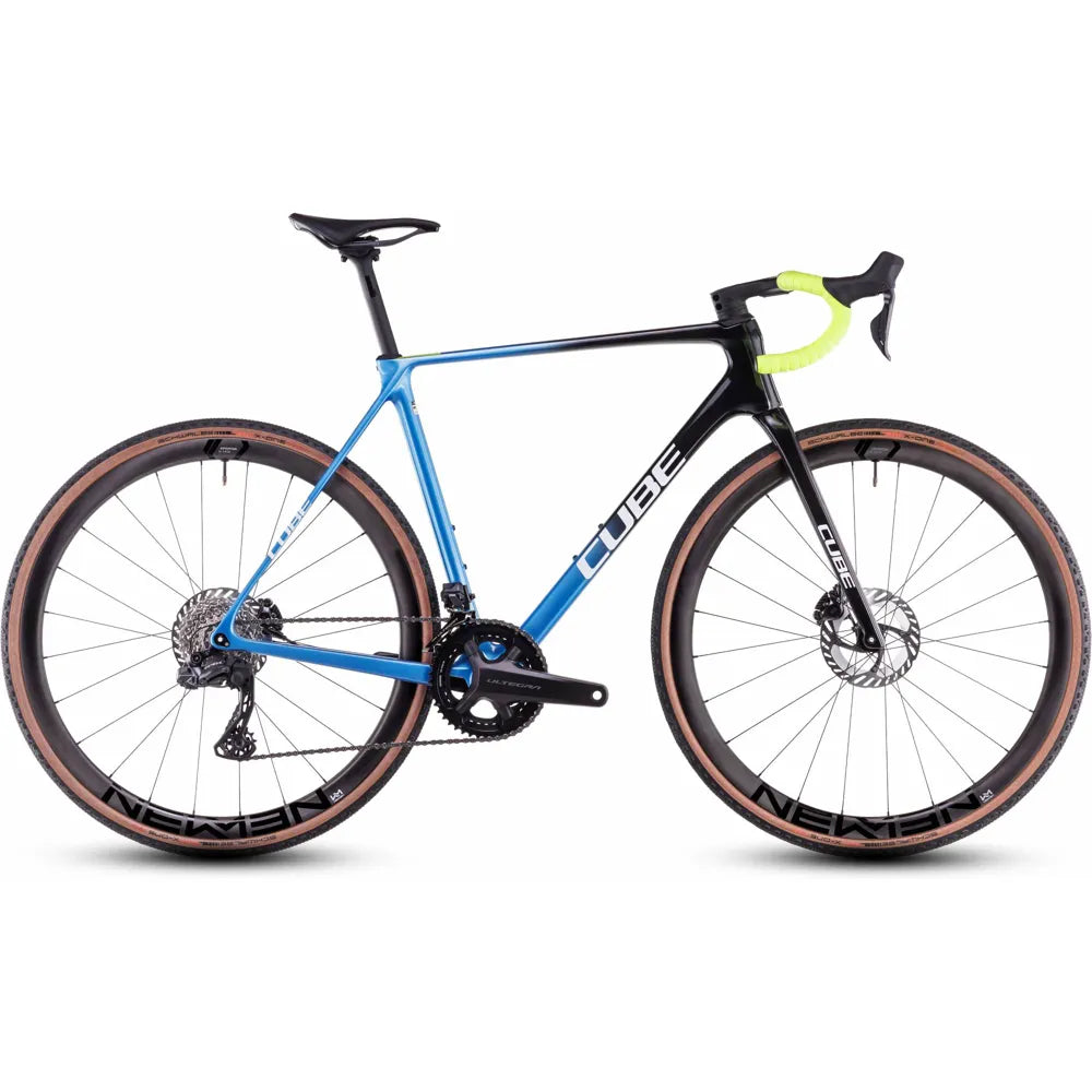 2025 Cube Cross Race C:68X Te Carbon Cyclocross Bike in Blue