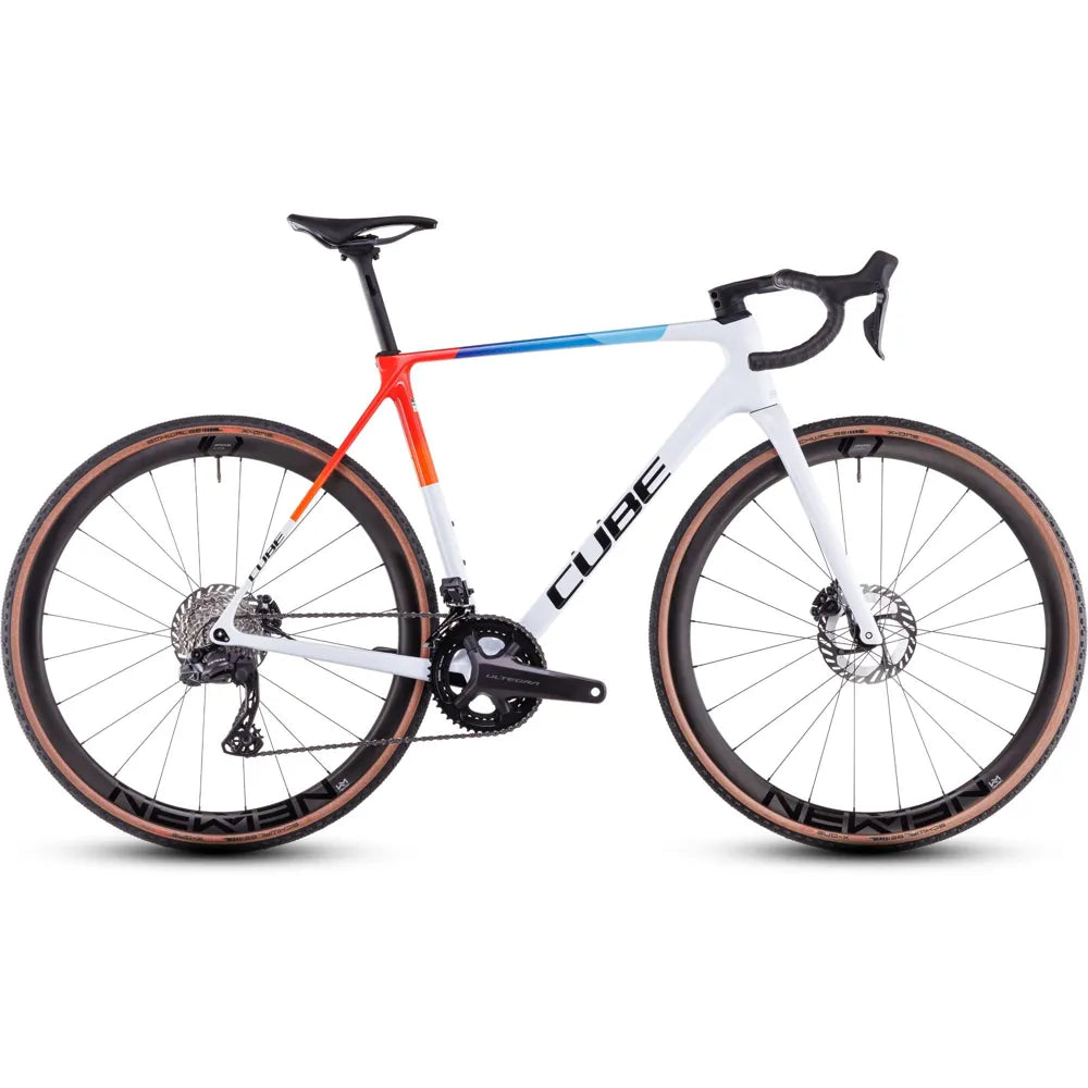 2025 Cube Cross Race C:68X Te Carbon Cyclocross Bike in White
