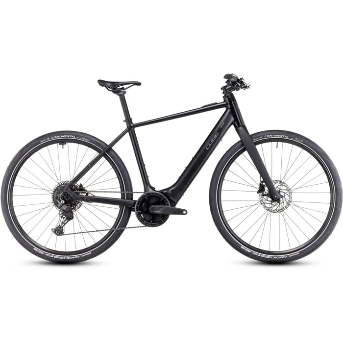 2025 Cube Editor Hybrid Pro 400X Electric Bike in Black