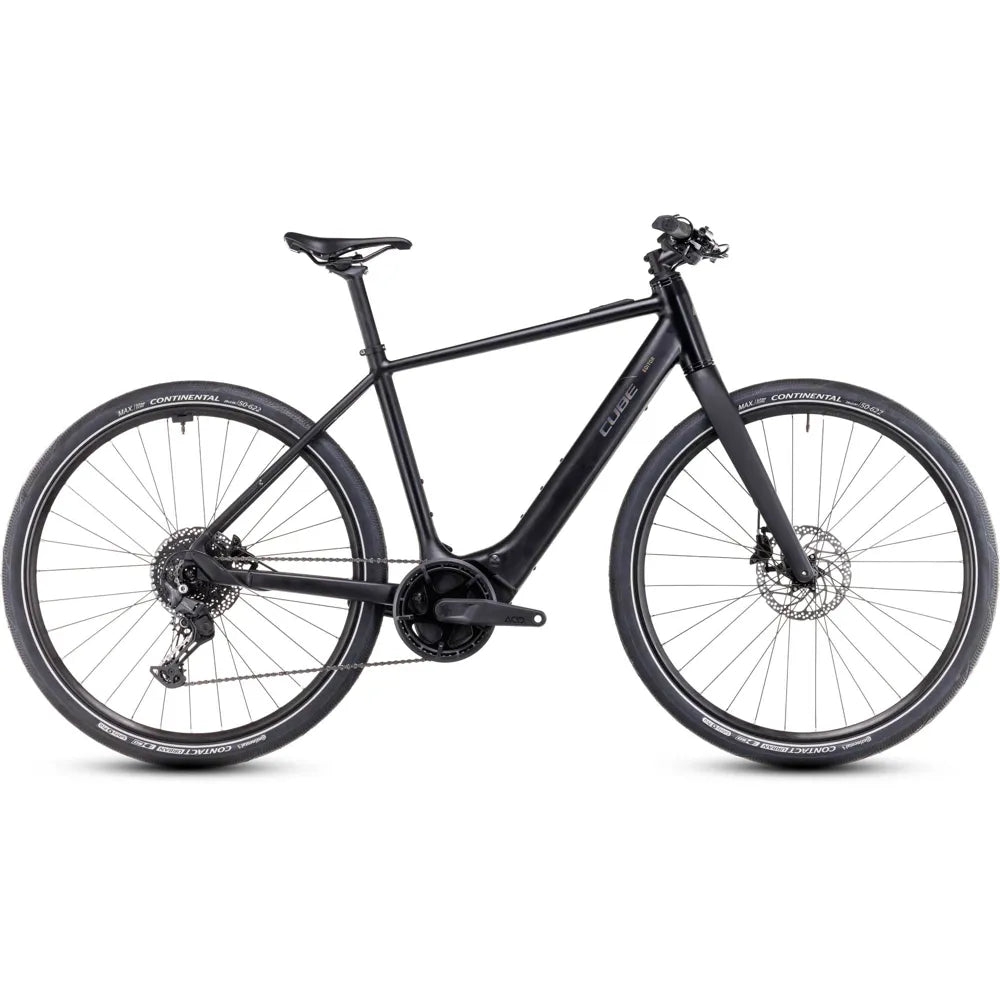 2025 Cube Editor Hybrid Pro 400X Electric Bike in Black