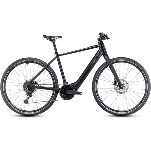 2025 Cube Editor Hybrid Pro 400X Electric Bike in Black