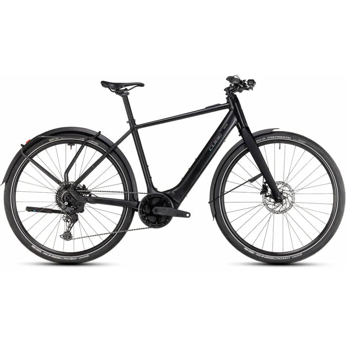 2025 Cube Editor Hybrid Pro Fe 400X Electric Bike in Black
