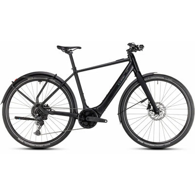 2025 Cube Editor Hybrid Pro Fe 400X Electric Bike in Black