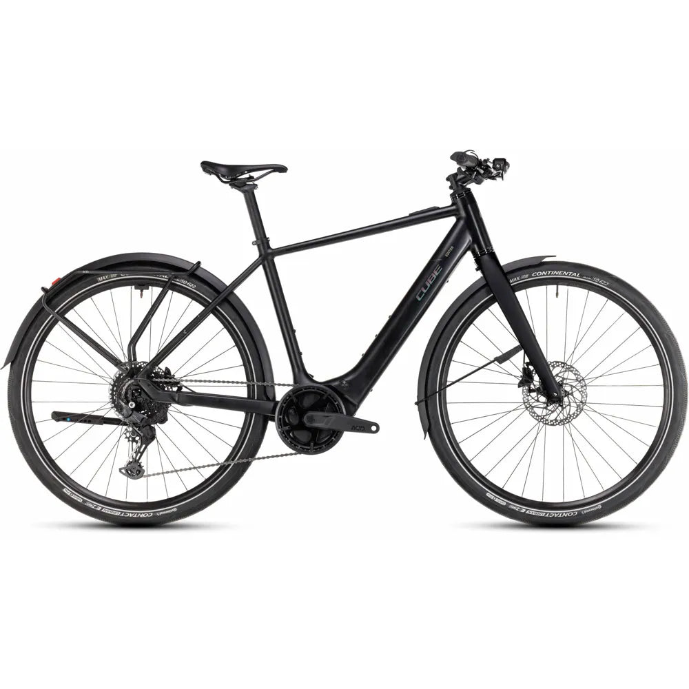 2025 Cube Editor Hybrid Pro Fe 400X Electric Bike in Black