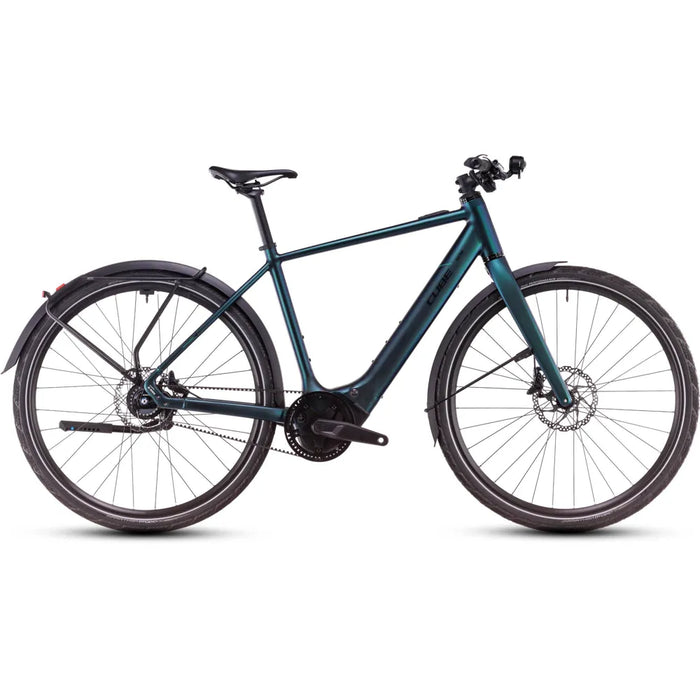 2025 Cube Editor Hybrid Slt 400X Fe Electric Bike in Green