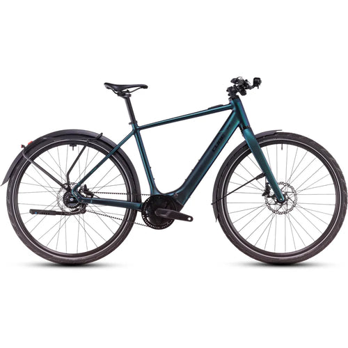 2025 Cube Editor Hybrid Slt 400X Fe Electric Bike in Green
