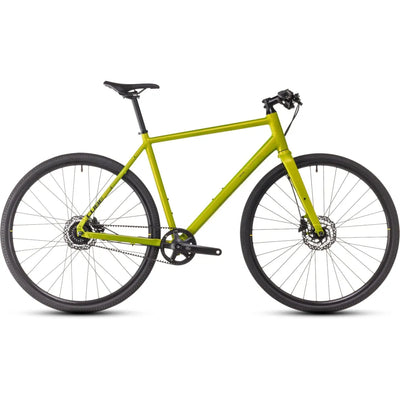 2025 Cube Editor Race Hybrid Bike in Yellow