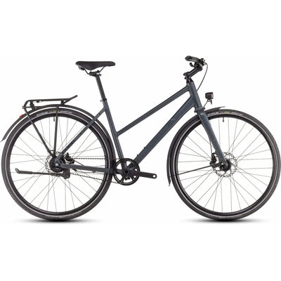 2025 Cube Editor Slx Fe Trapeze Frame Hybrid Bike in Grey
