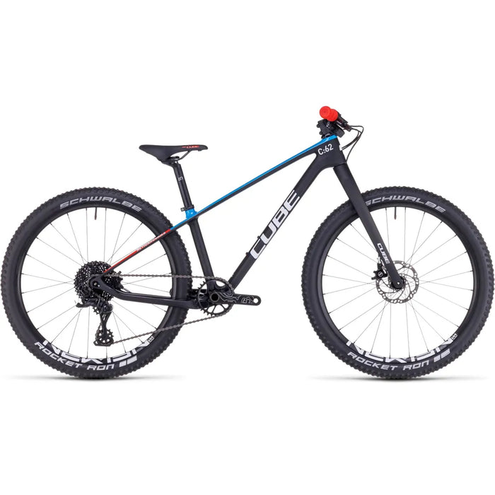 2025 Cube Elite 240 C:62 Pro Carbon Kids Bike in Grey