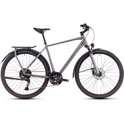 2025 Cube Kathmandu Exc Hybrid Bike in Grey