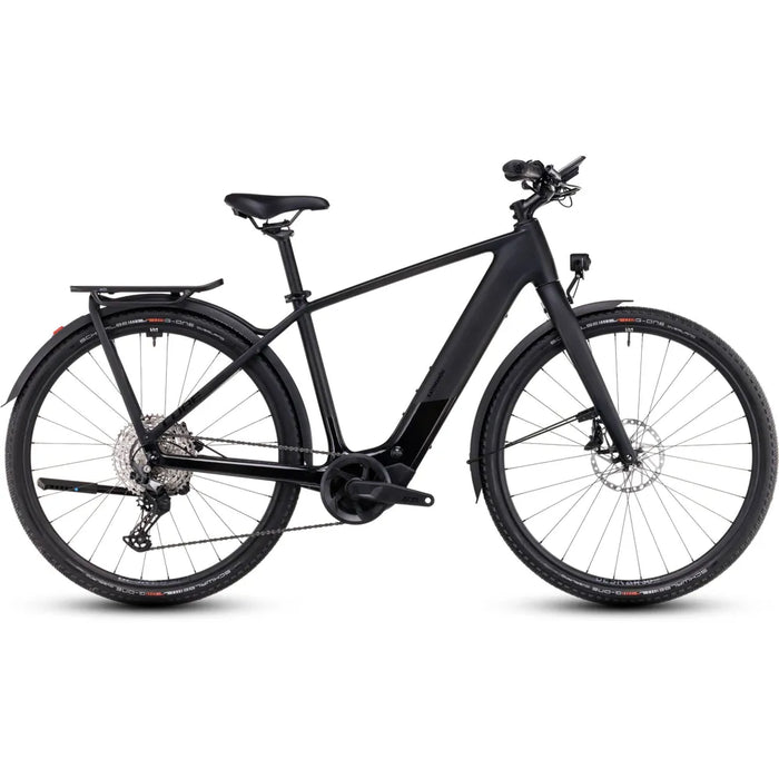 2025 Cube Kathmandu Hybrid C:62 Slx 400X Carbon Electric Bike in Black